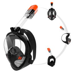 Full Dry Diving Suit SnorkeLing Mask
