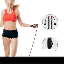 Rope Skipping Weight Loss Fat Burning Female Thin Fitness Exercise Ropeless Counting Special Weight-Bearing Rope Steel Wire Health Professional Dance