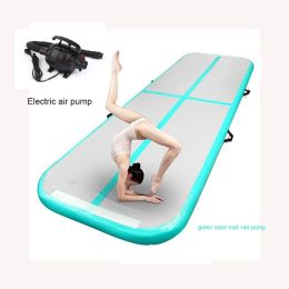 Inflatable Gymnastics Mat Yoga Mat Drawing Air Cushion Taekwondo Martial Arts Training
