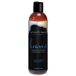 Intimate Earth Heaven Hazelnut Biscotti Massage Oil 4oz