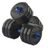 Adjustable Dumbbell Barbell Weight Pair TOTAL 58 LBS; Dumbells weights Set; Free Weights Dumbbells 2 in 1 sets with connector; Adjustable Weights Dumb