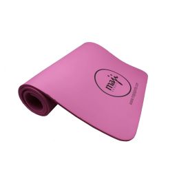 NBR Premium Eco Exercise Mat (Color: Pink)