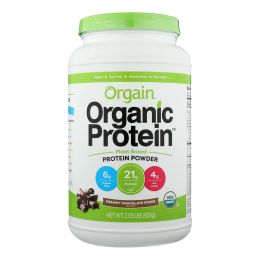 Orgain Organic Protein Powder - Plant Based - Creamy Chocolate Fudge - 2.03 lb (SKU: 1583848)