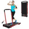 FYC 2 in 1 Under Desk Treadmill - 2.5 HP Folding Treadmill for Home;  Installation-Free Foldable Treadmill Compact Electric Running Machine;  Remote C