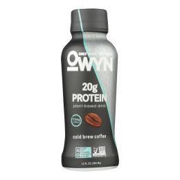 Only What You Need - Plant Based Protein Shake - Cold Brew Coffee - Case of 12 - 12 fl oz. (SKU: 2199438)