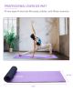 COOLMOON 1/4 Inch Extra Thick Yoga Mat Double-Sided Non Slip,Yoga Mat For Women and Men,Fitness Mats With Carrying Strap,Eco Friendly TPE Yoga Mat , P